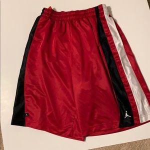 Nike Jordan shorts.